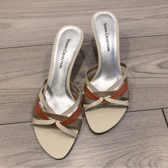 Vianni Collection sandal slip on heels - Picture 3 of 7